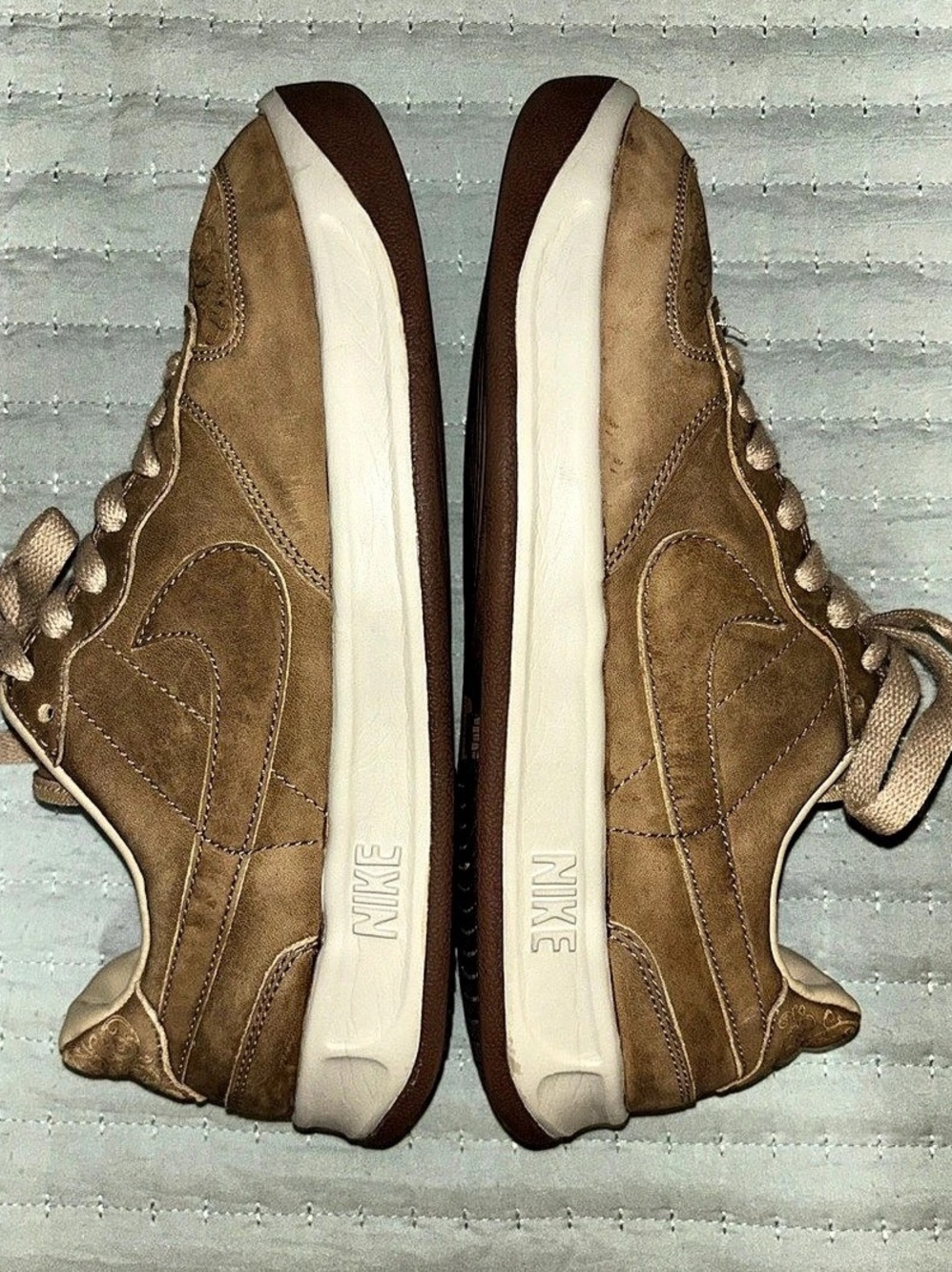 Nike Rare Vintage Ace '83 Low Top Sneakers - Brown - M9.5